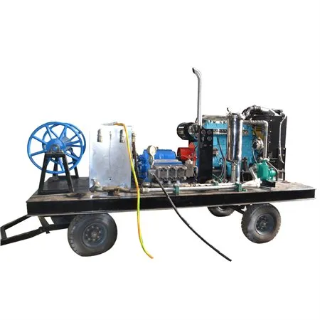 Sistema de limpieza por chorro de agua a alta presión de 22000 psi