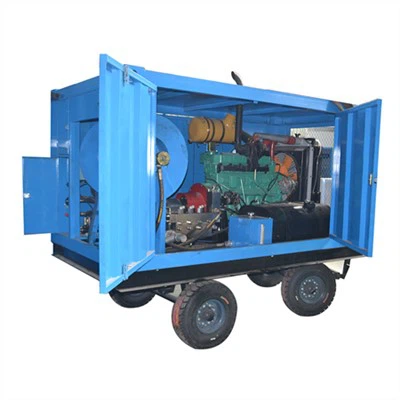 Máquina de limpieza por chorro de agua de drenaje de alcantarillado más grande de 1000 mm