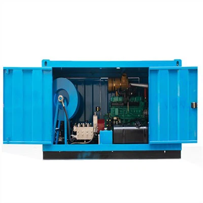 Máquina de chorro de agua a alta presión para desagües de tuberías