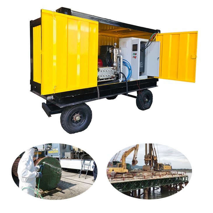 21000PSI Máquina hidroeléctrica de limpieza industrial