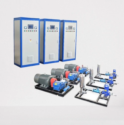 Sistema de limpieza con agua a alta presión para eliminar el fósforo