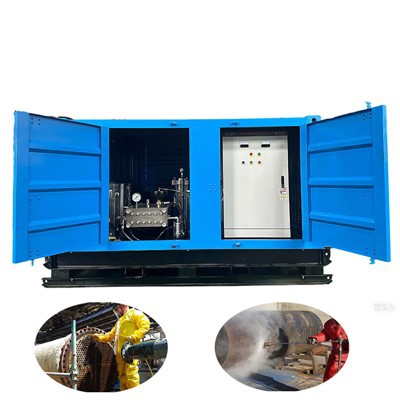 Sistema de hidroelimentación de limpieza automática del condensador de 1400bar