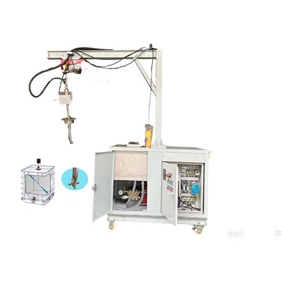 Máquina de explosión automática de contenedores de 180 bar IBC