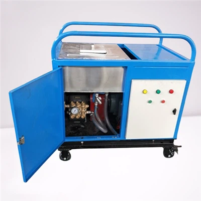 Máquina limpiadora comercial con chorro de agua