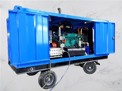 Equipo de limpieza por chorro de agua para condensadores