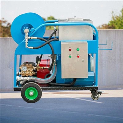 Máquina limpiadora de desagües de alcantarillado de alta presión