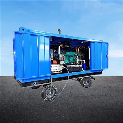 Equipo Hydro Jetter para limpieza de condensadores