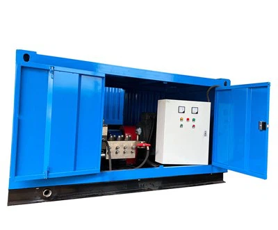 Equipo de hidrojet para desbaste de hormigón