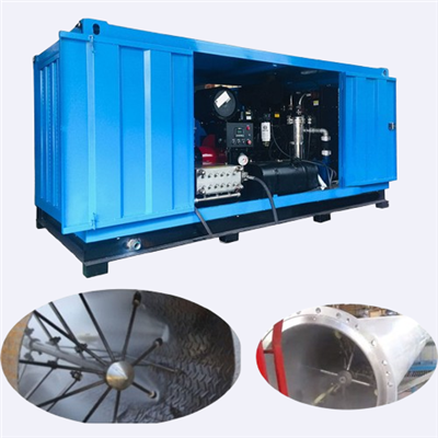 Máquina de chorro hidráulico de plomería industrial grande