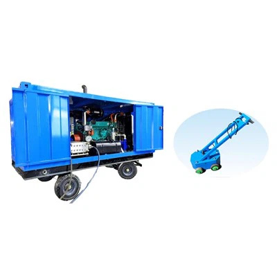 Máquina de chorro de agua para eliminar marcas viales