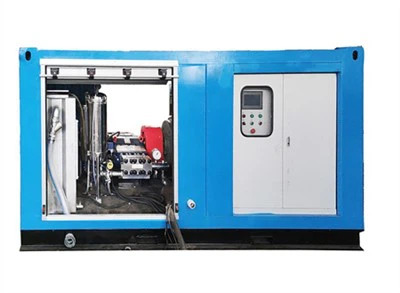 Máquina de limpieza a alta presión para eliminar óxido