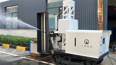 Sistema de demolición de hormigón con chorro de agua
